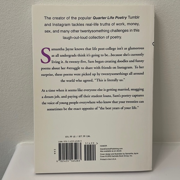 Quarter Life Poetry by Samantha Jayne | softcover | brand new condition - Picture 2 of 3